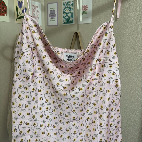 ୨୧ ･ﾟ✧ Princess Polly Satin Dress NWOT - Picture 3 of 6